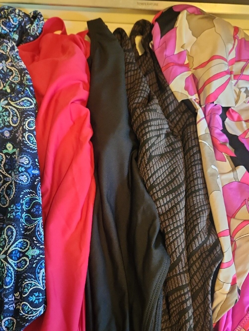 Beautiful Lot Of   One-Piece Swimsuits- 5 In Total!